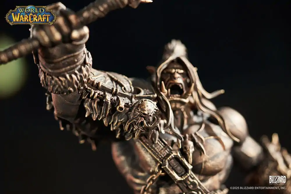 World of Warcraft Kip 1/10 Bronasta Barvna Edition Grommash Hellscream 31 cm fotografija izdelka