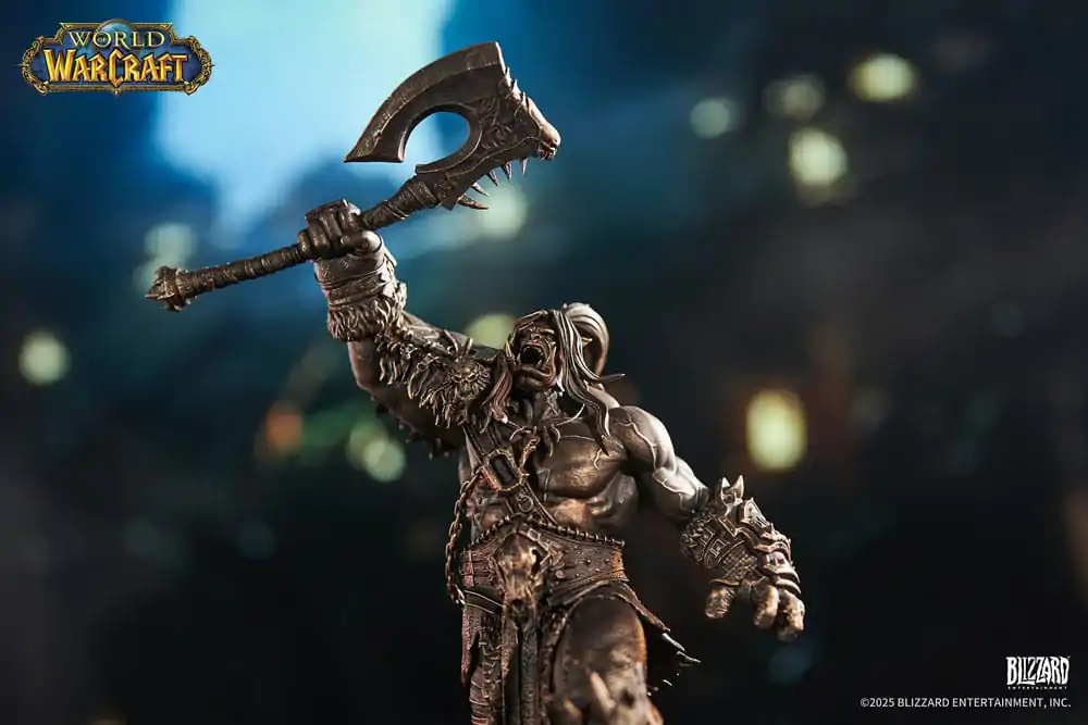 World of Warcraft Kip 1/10 Bronasta Barvna Edition Grommash Hellscream 31 cm fotografija izdelka
