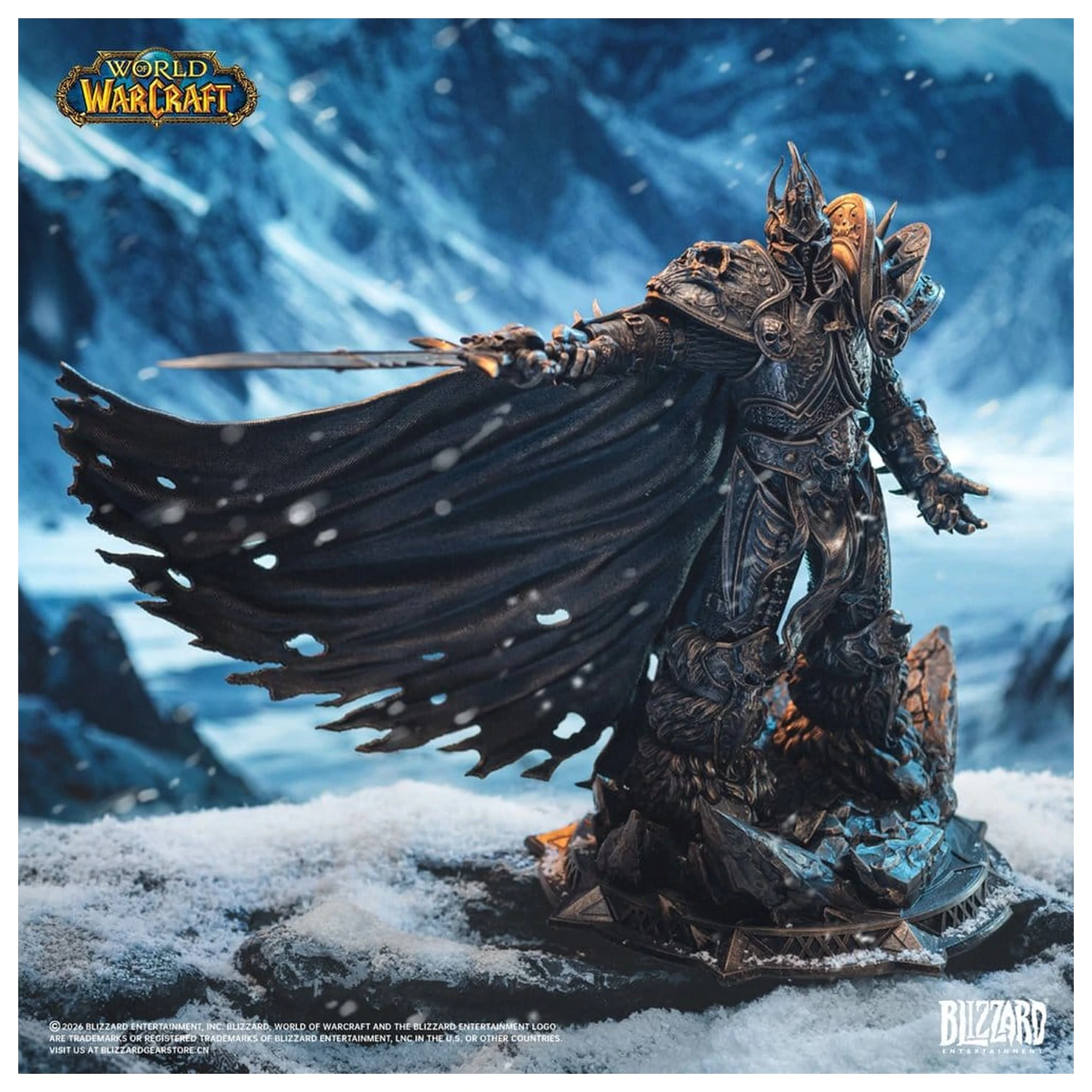World of Warcraft Kip 1/10 The Lich King (Bronasta izdaja) 27 cm fotografija izdelka