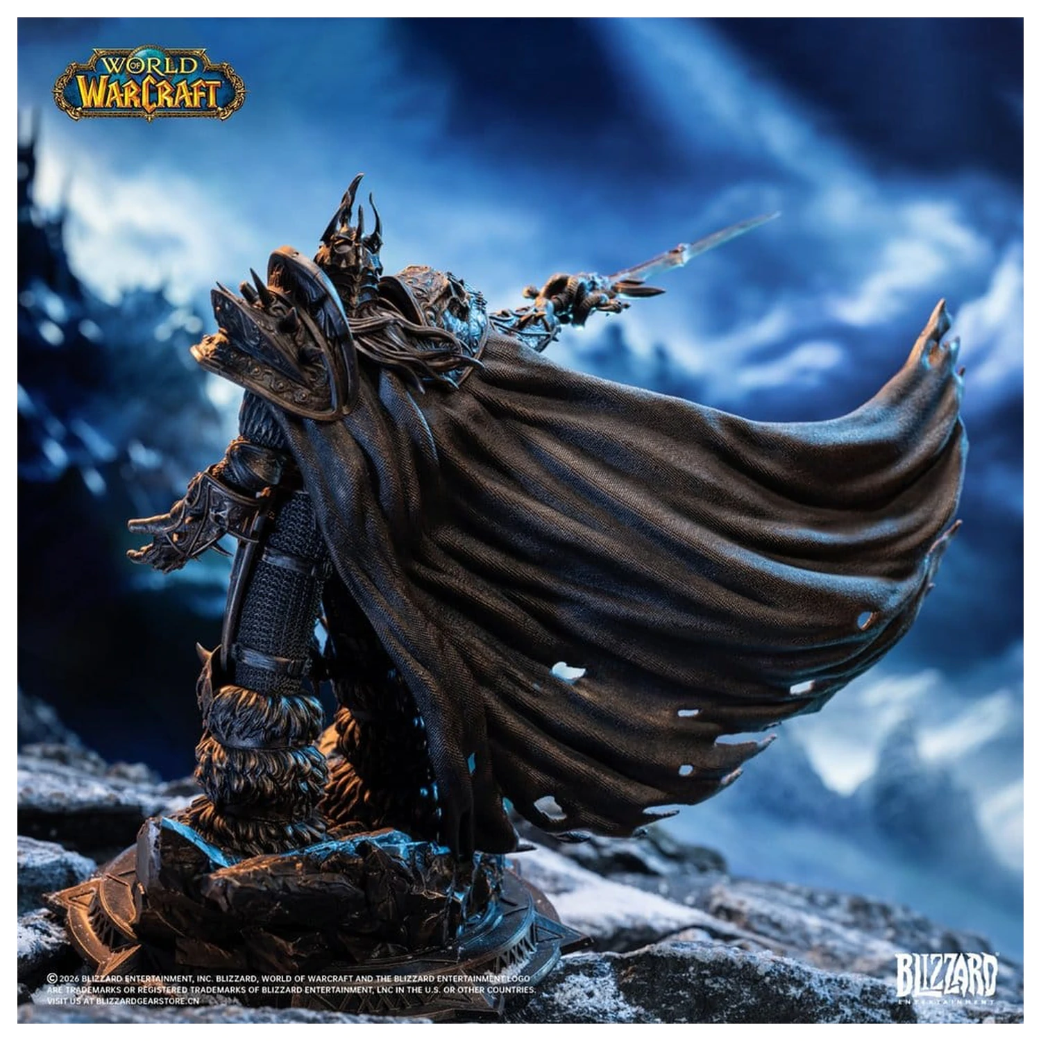 World of Warcraft Kip 1/10 The Lich King (Bronasta izdaja) 27 cm fotografija izdelka