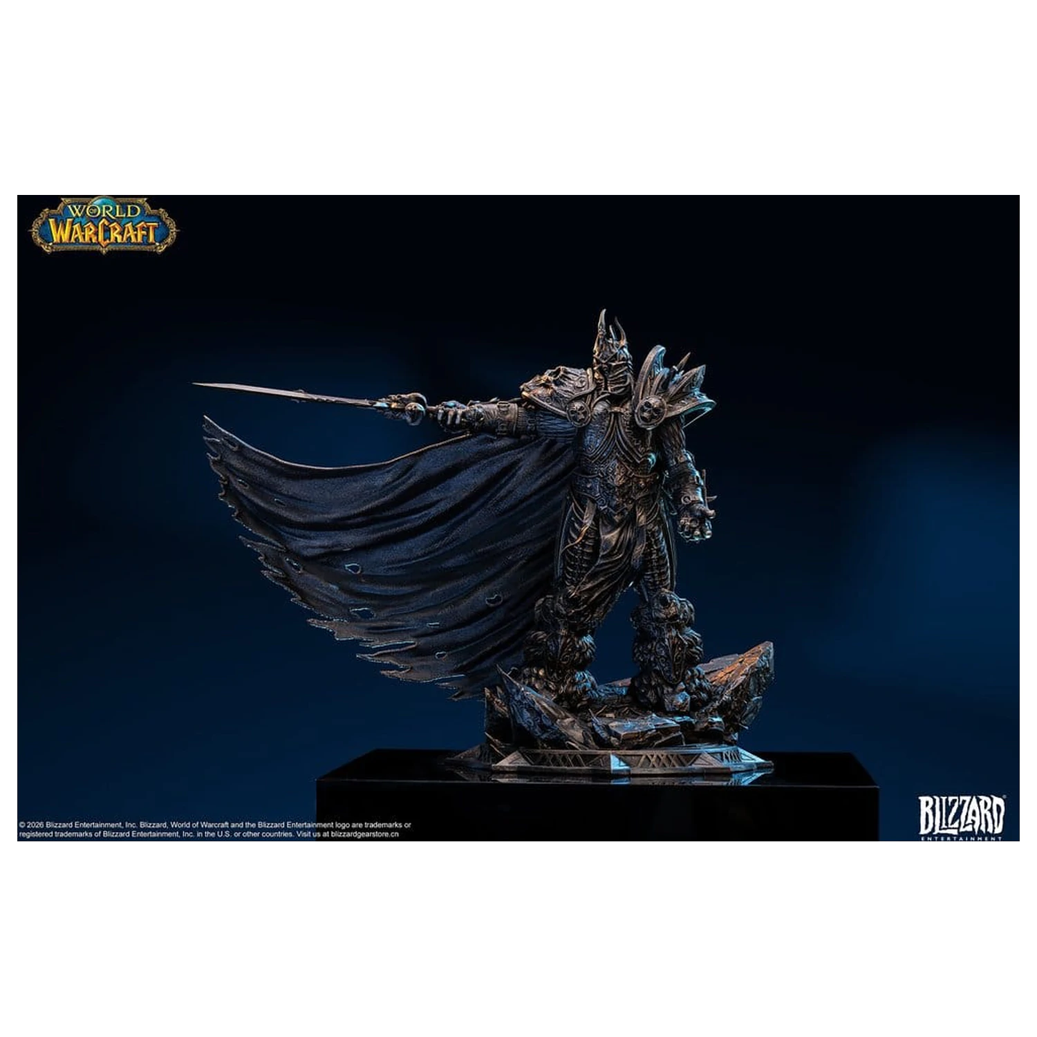 World of Warcraft Kip 1/10 The Lich King (Bronasta izdaja) 27 cm fotografija izdelka
