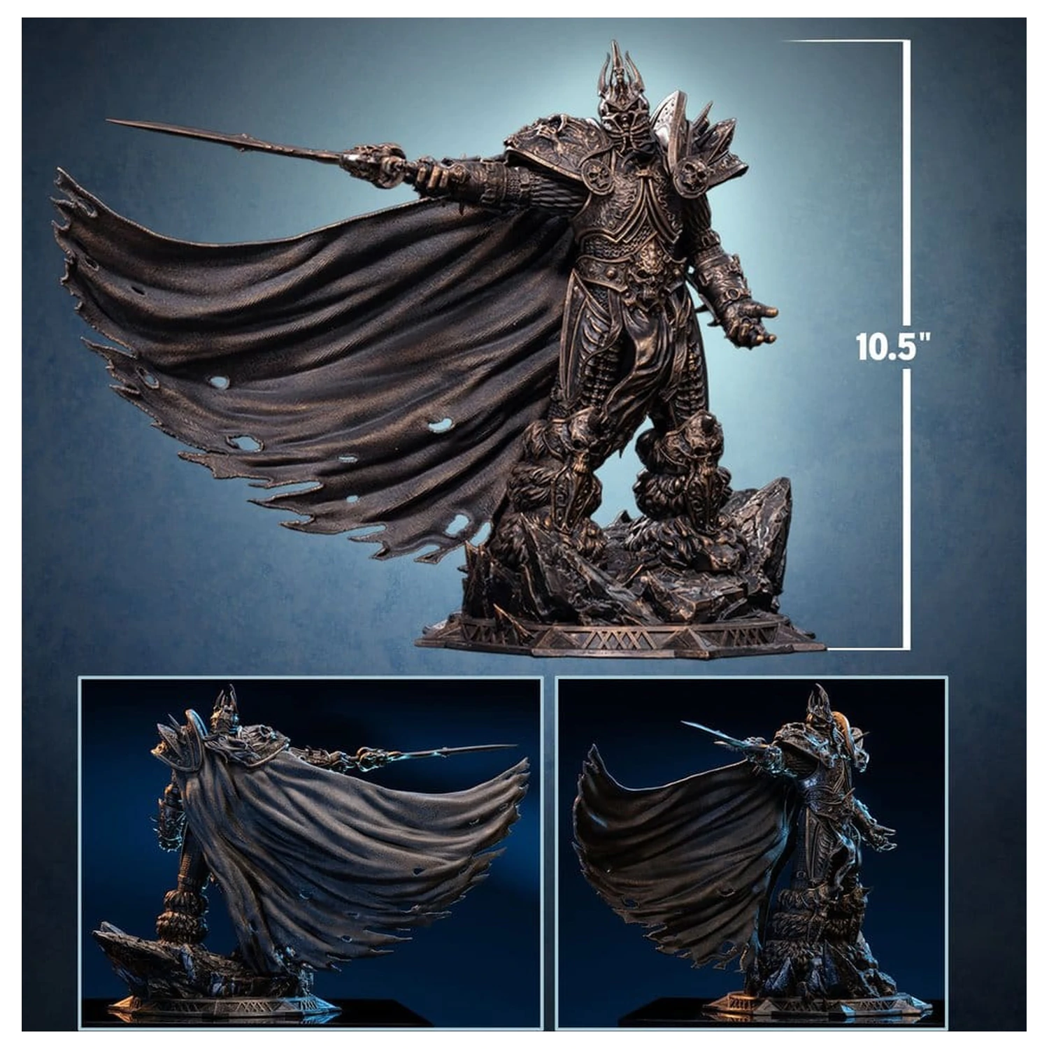 World of Warcraft Kip 1/10 The Lich King (Bronasta izdaja) 27 cm fotografija izdelka