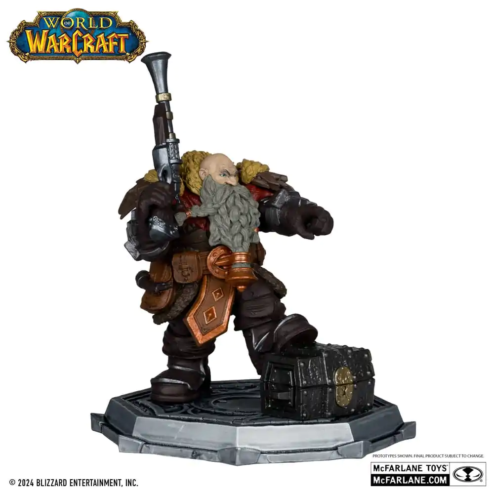 World of Warcraft PVC Kip 2-Pack 1/12 Dwarf Hunter: Beast Master & Pandaren: Monk (Gold Label) 15 cm fotografija izdelka