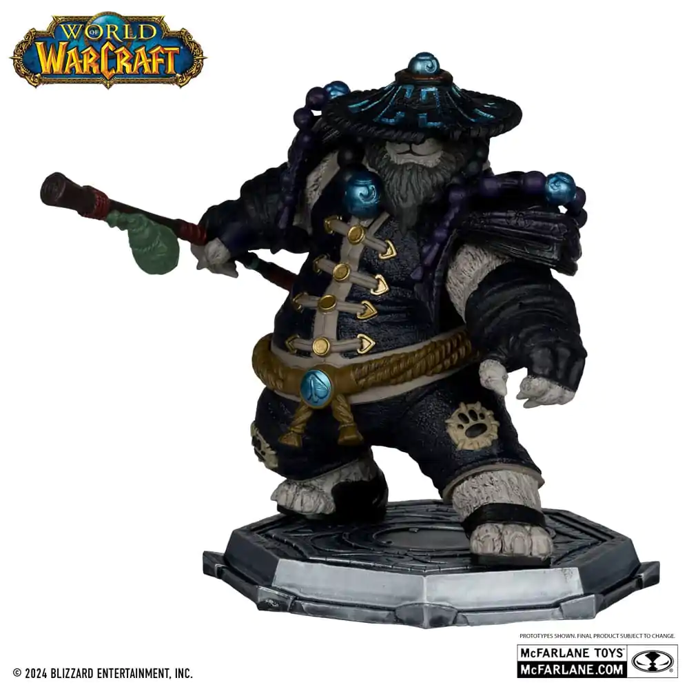 World of Warcraft PVC Kip 2-Pack 1/12 Dwarf Hunter: Beast Master & Pandaren: Monk (Gold Label) 15 cm fotografija izdelka