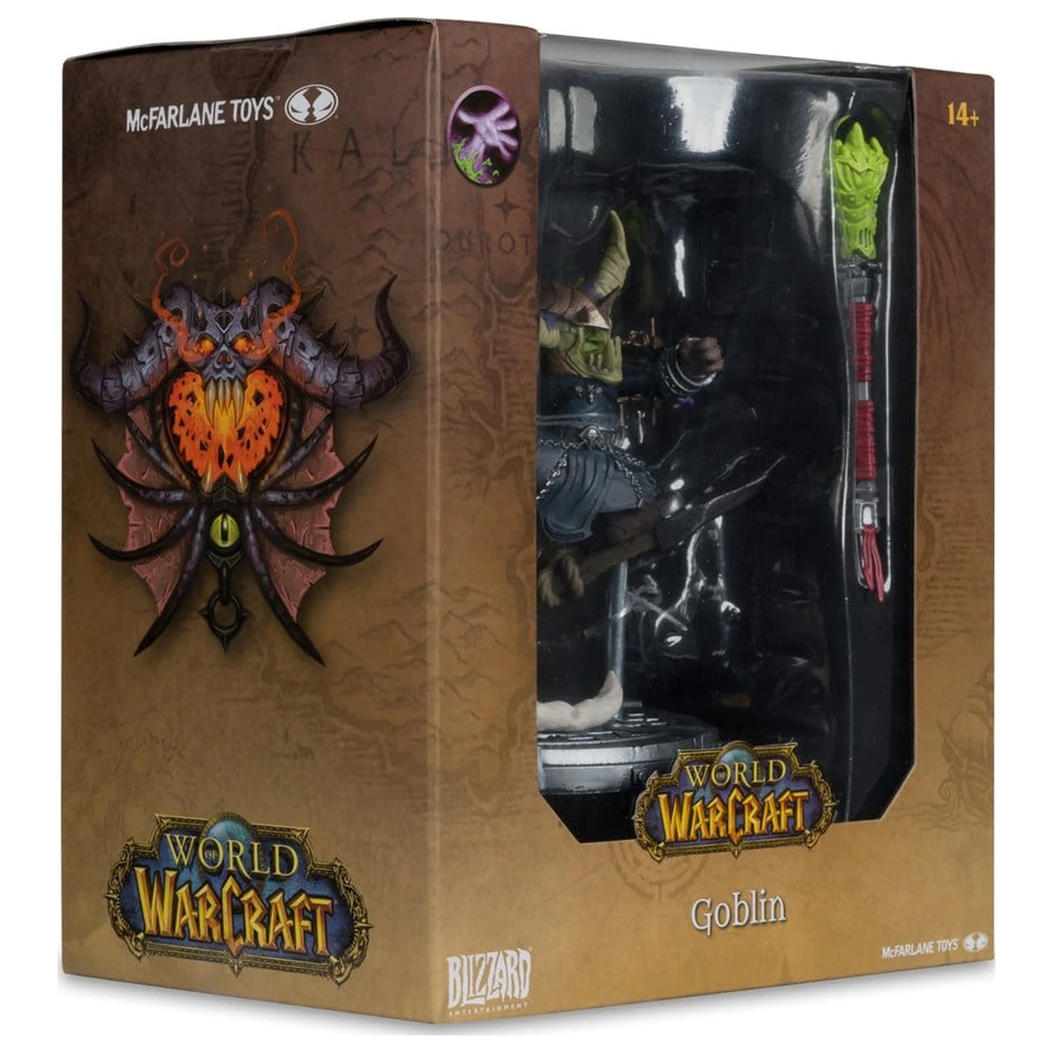 World of Warcraft 1/12 merila omejena izdaja stoječa figura Goblin 19 cm fotografija izdelka