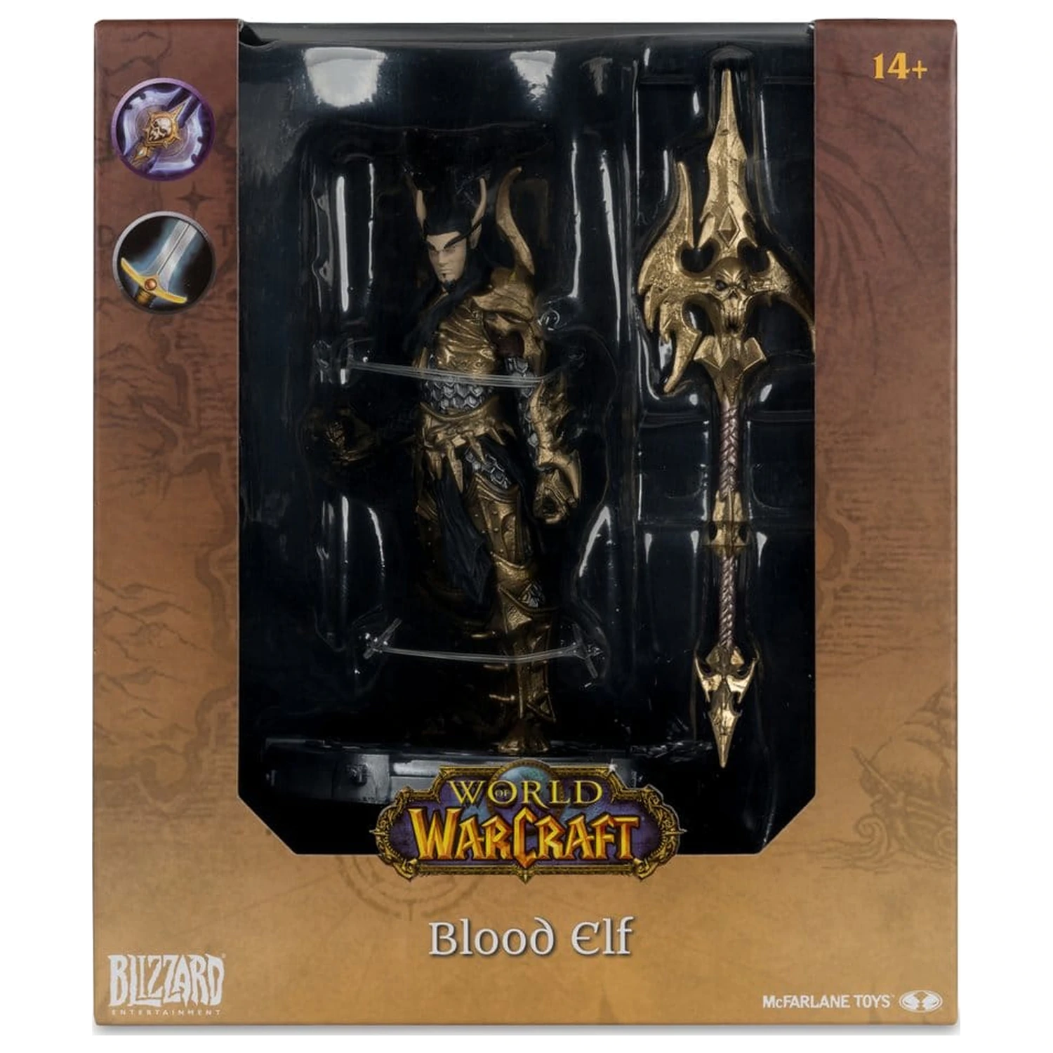World of Warcraft 1/12 merilo postavljena figura Blood Elf omejena izdaja 16 cm fotografija izdelka