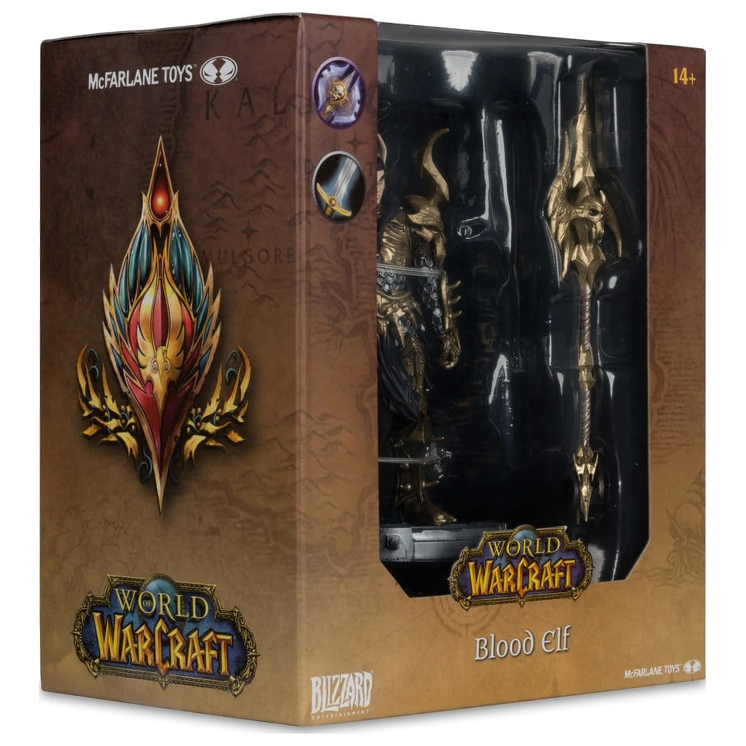 World of Warcraft 1/12 merilo postavljena figura Blood Elf omejena izdaja 16 cm fotografija izdelka