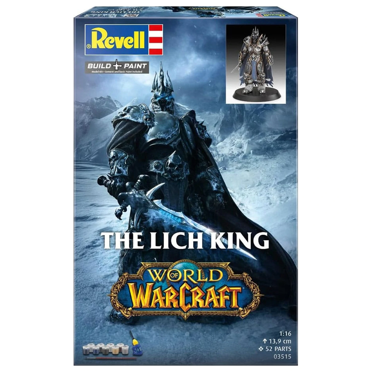 World of Warcraft Model Kit darilni set 1/16 The Lich King 13 cm fotografija izdelka