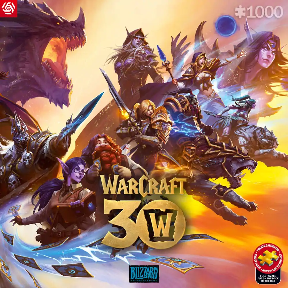 World of Warcraft Puzzle ob 30. obletnici (1000 kosov) fotografija izdelka