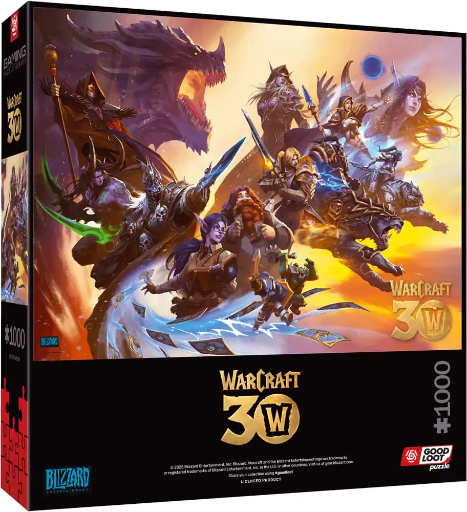 World of Warcraft Puzzle ob 30. obletnici (1000 kosov) fotografija izdelka
