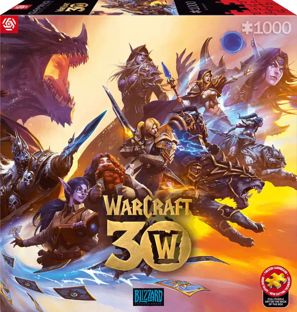 World of Warcraft Puzzle ob 30. obletnici (1000 kosov) fotografija izdelka
