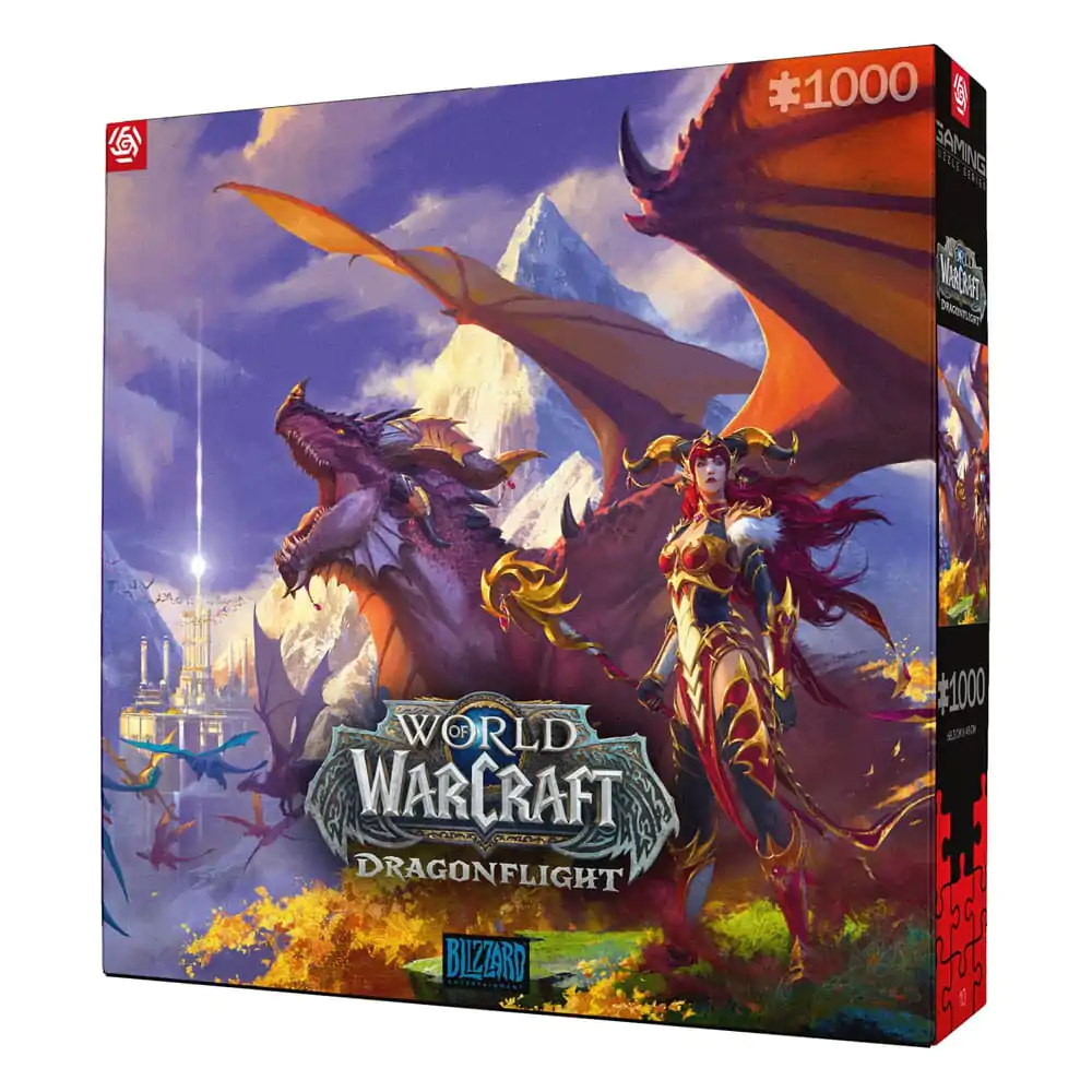 World of Warcraft Gaming Puzzle Dragonflight Alexstrasza (1000 kosov) fotografija izdelka