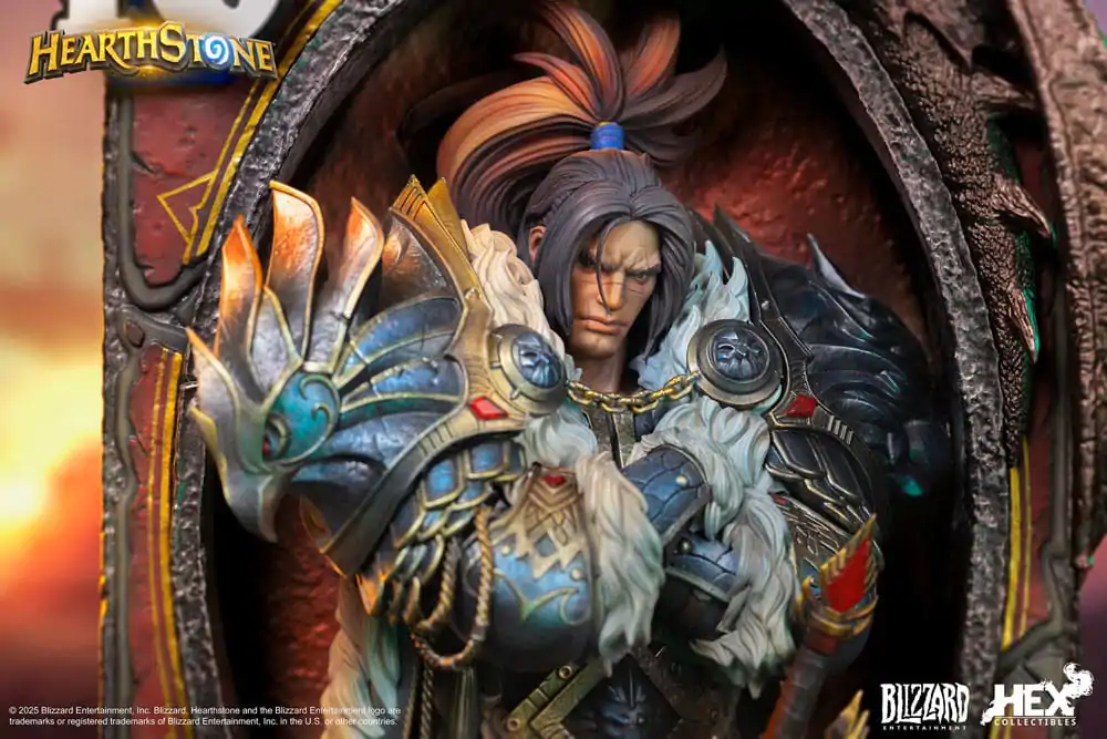 Hearthstone 3D Umetniški Okvirni Kip Varian Wrynn 31 cm fotografija izdelka