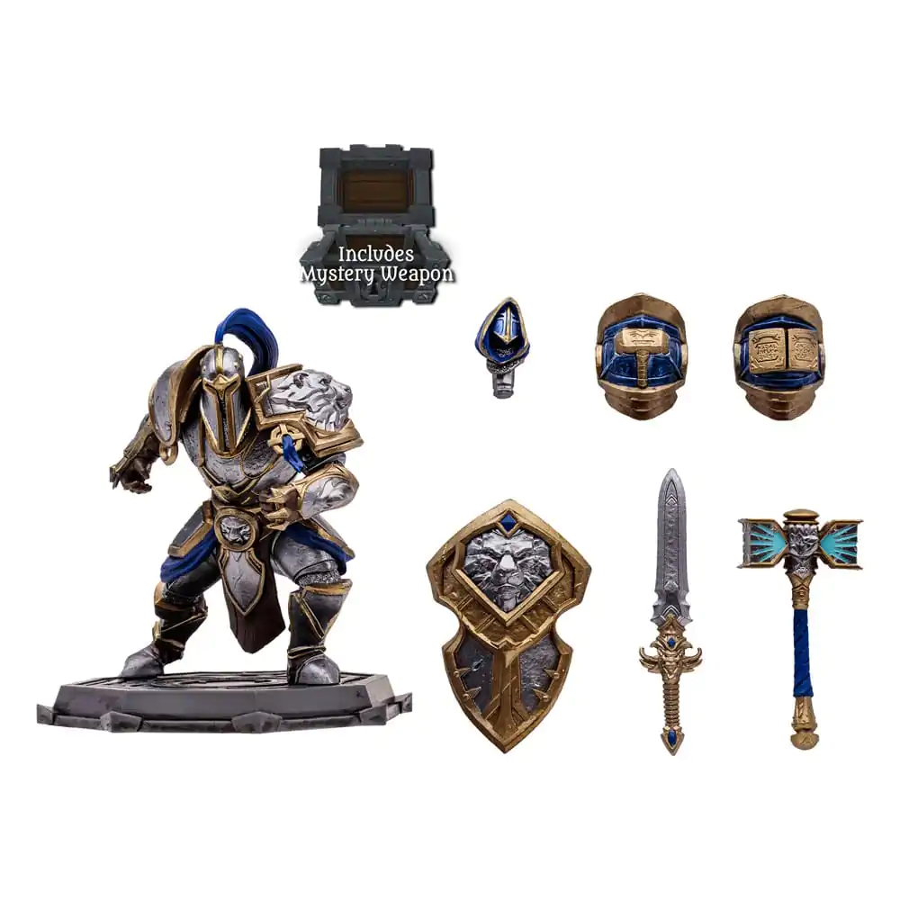 World of Warcraft akcijska figura Človek: Paladin / Warrior 15 cm fotografija izdelka