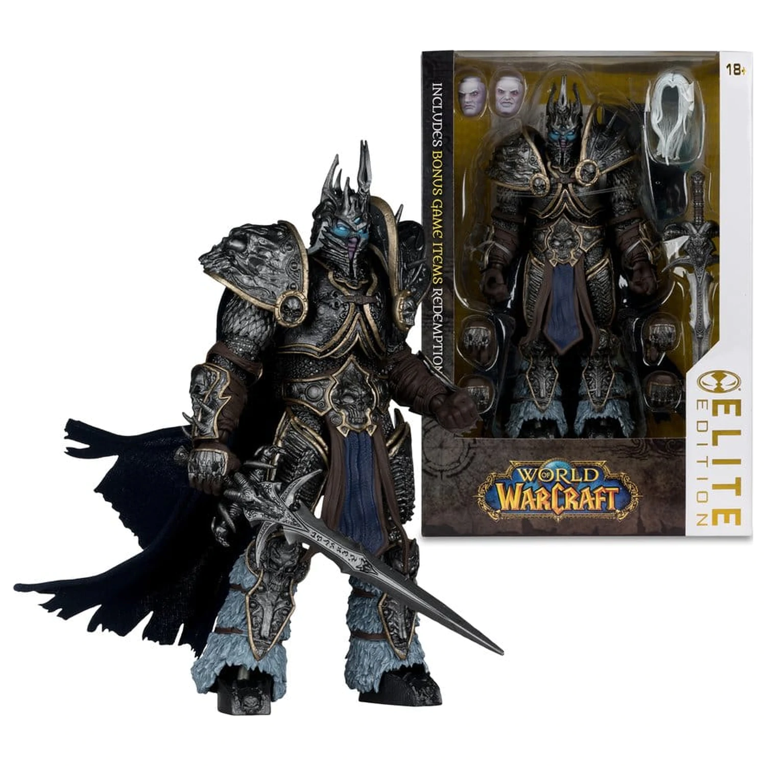 World of Warcraft McFarlane Elite Edition akcijska figura Lich King #09 18 cm fotografija izdelka