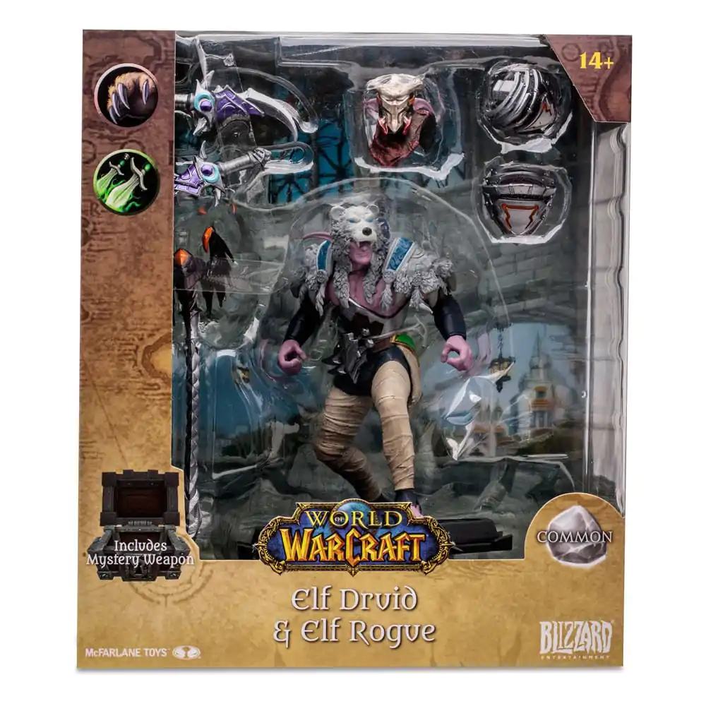 World of Warcraft Action Figure Night Elf: Druid / Rogue 15 cm fotografija izdelka