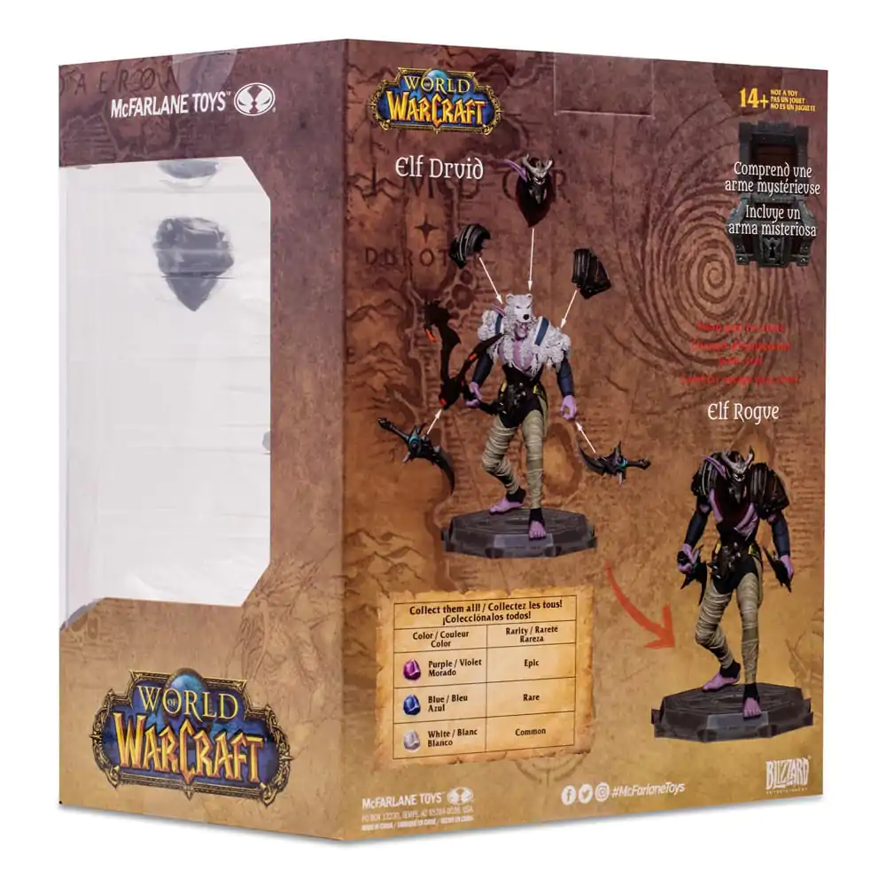 World of Warcraft Action Figure Night Elf: Druid / Rogue 15 cm fotografija izdelka