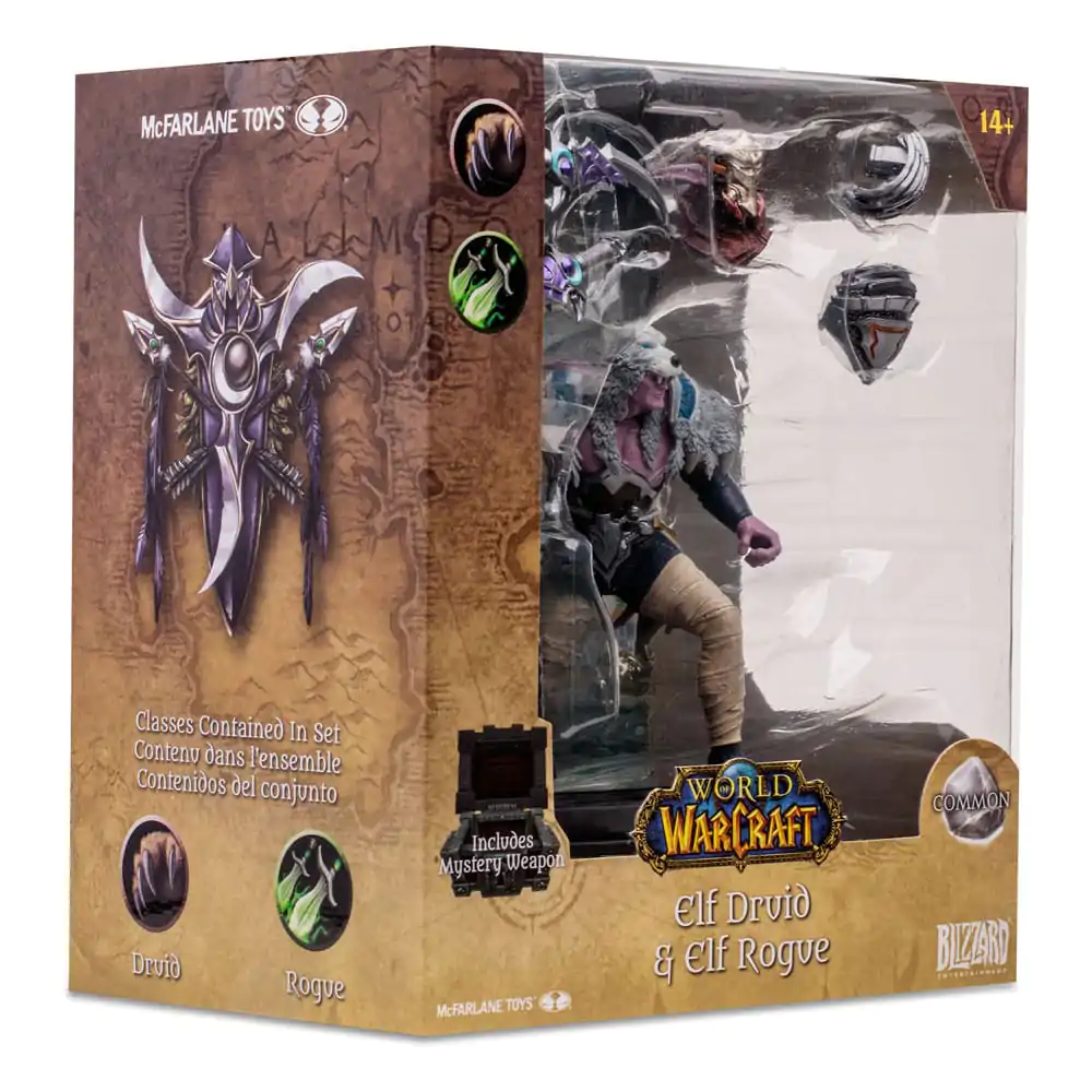 World of Warcraft Action Figure Night Elf: Druid / Rogue 15 cm fotografija izdelka