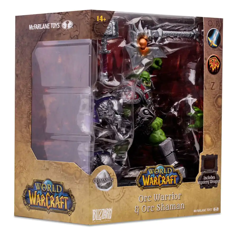World of Warcraft Akcijska figura Orc: Shaman / Warrior 15 cm fotografija izdelka