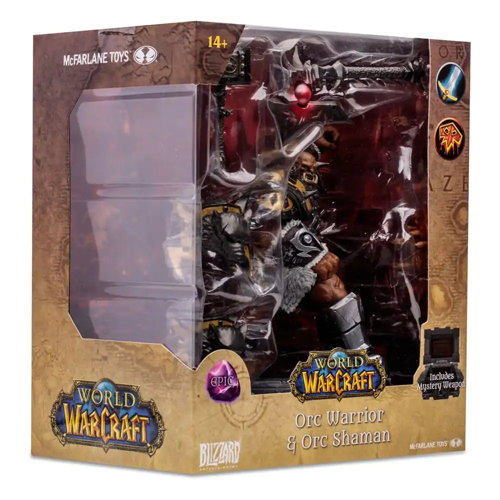 World of Warcraft Action Figure Orc Shaman Warrior (Epic) 15 cm fotografija izdelka