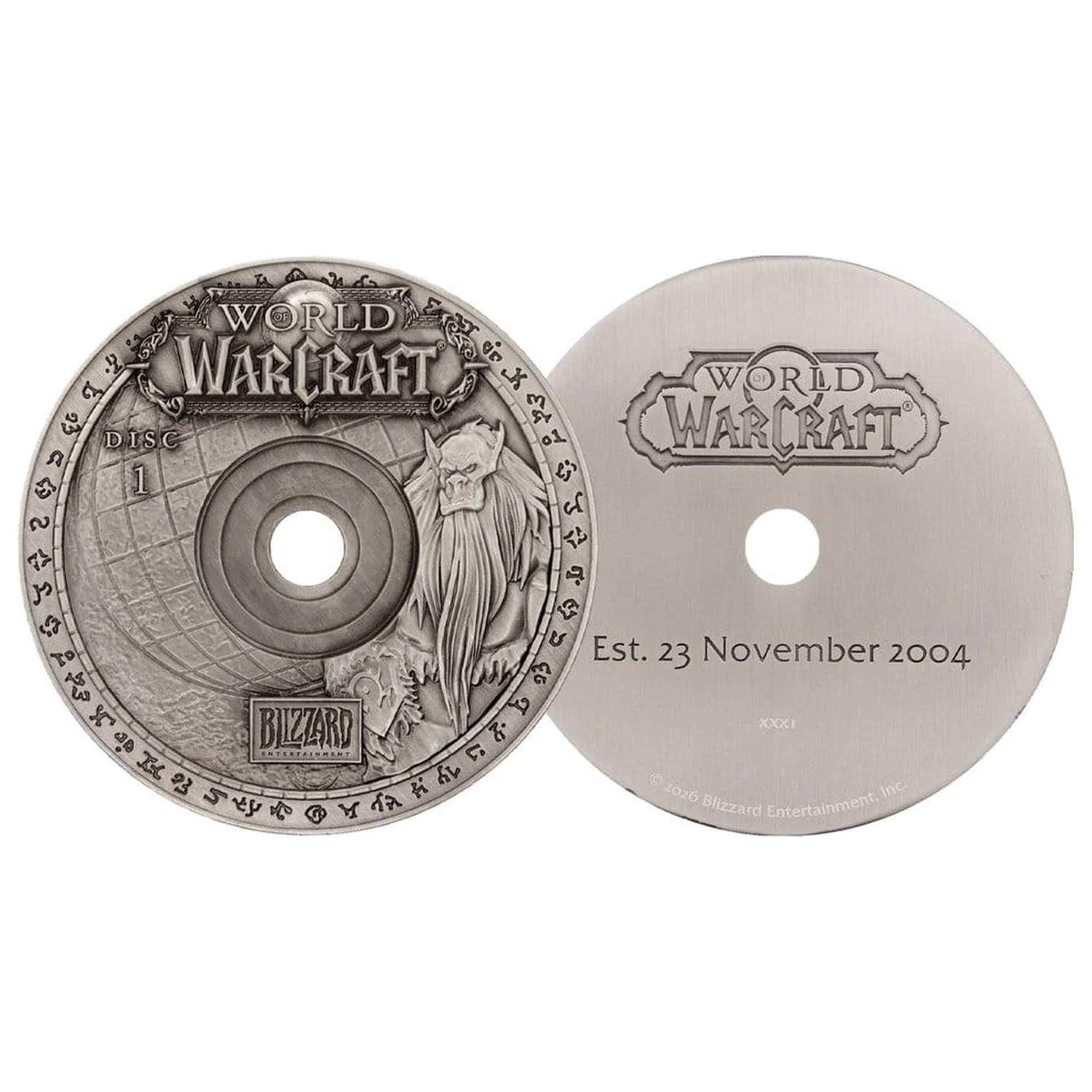 World of Warcraft Replika CD-ROM Omejena izdaja 11 cm fotografija izdelka