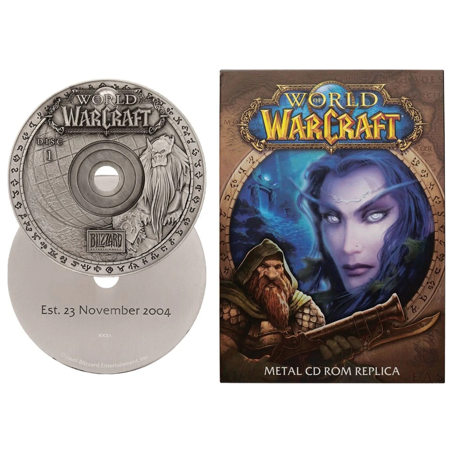 World of Warcraft Replika CD-ROM Omejena izdaja 11 cm fotografija izdelka