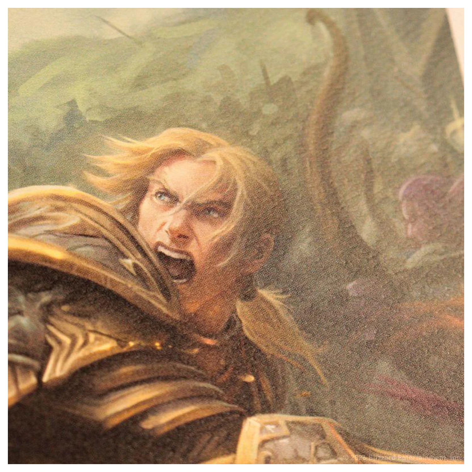 World of Warcraft Sylvanas vs Anduin umetniški tisk omejena izdaja fotografija izdelka