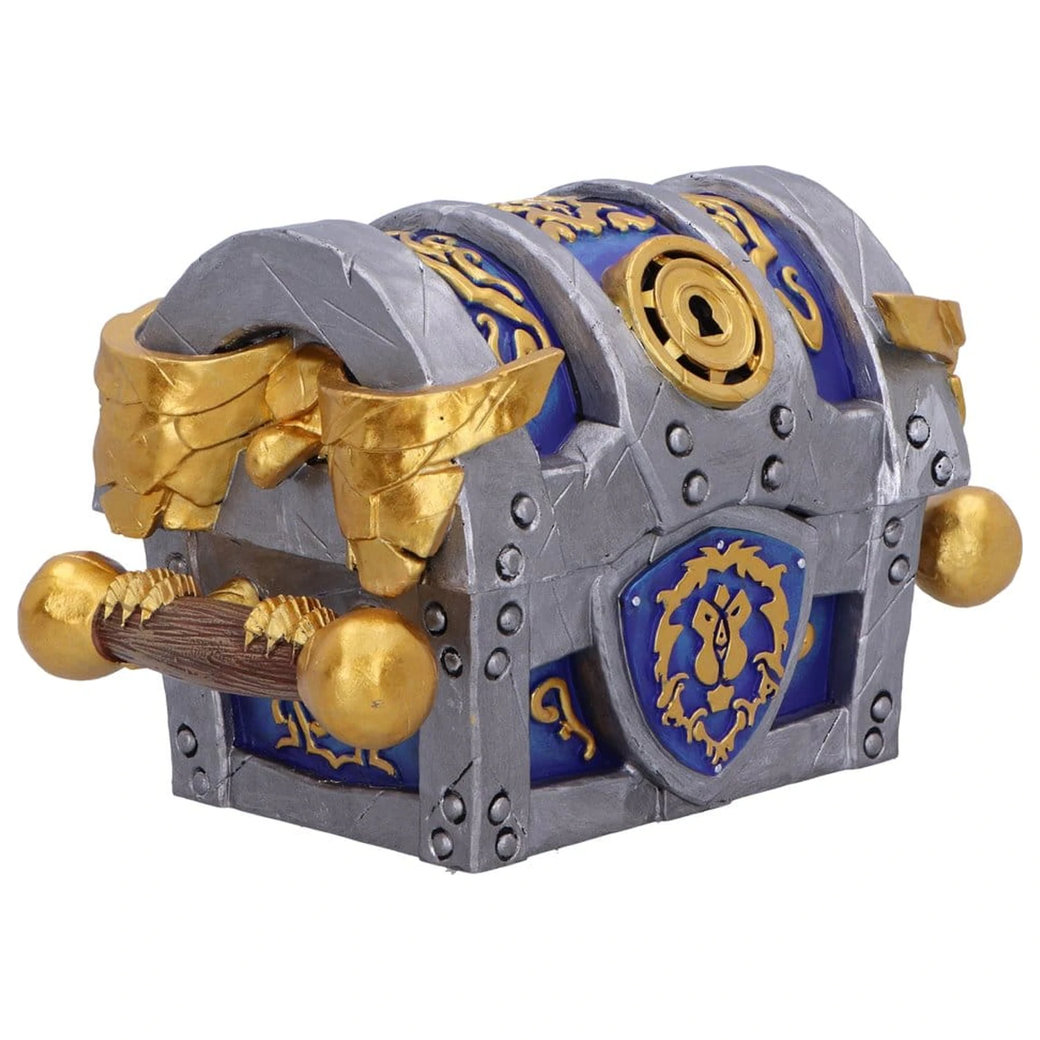 World of Warcraft škatla za shranjevanje Treasure Chest Alliance War 11 cm fotografija izdelka