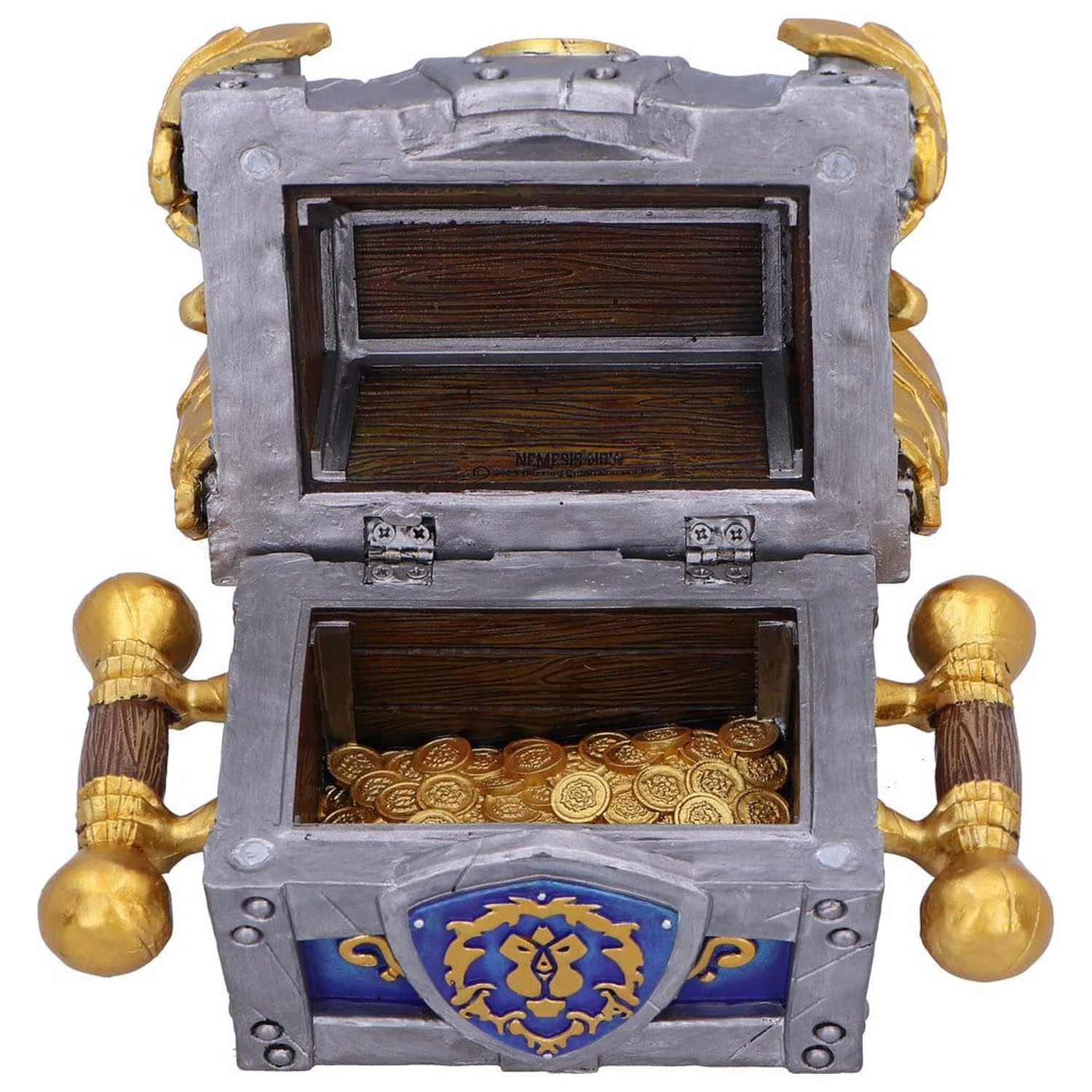 World of Warcraft škatla za shranjevanje Treasure Chest Alliance War 11 cm fotografija izdelka