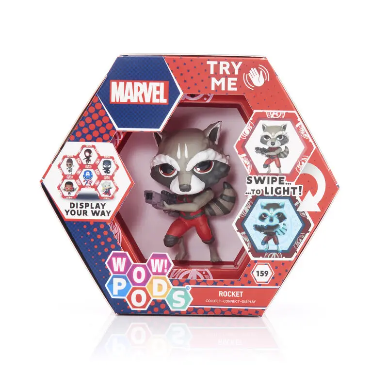 WOW! POD Marvel Rocket Raccoon led figura fotografija izdelka