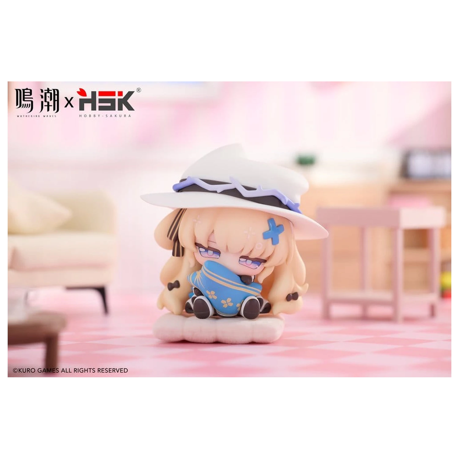 Wuthering Waves Nemunemu Series PVC figura Phoebe Chibi 9 cm fotografija izdelka