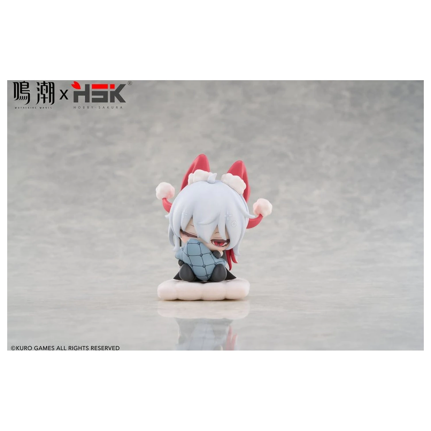 Wuthering Waves Nemunemu Series PVC figura Zani Chibi 9 cm fotografija izdelka