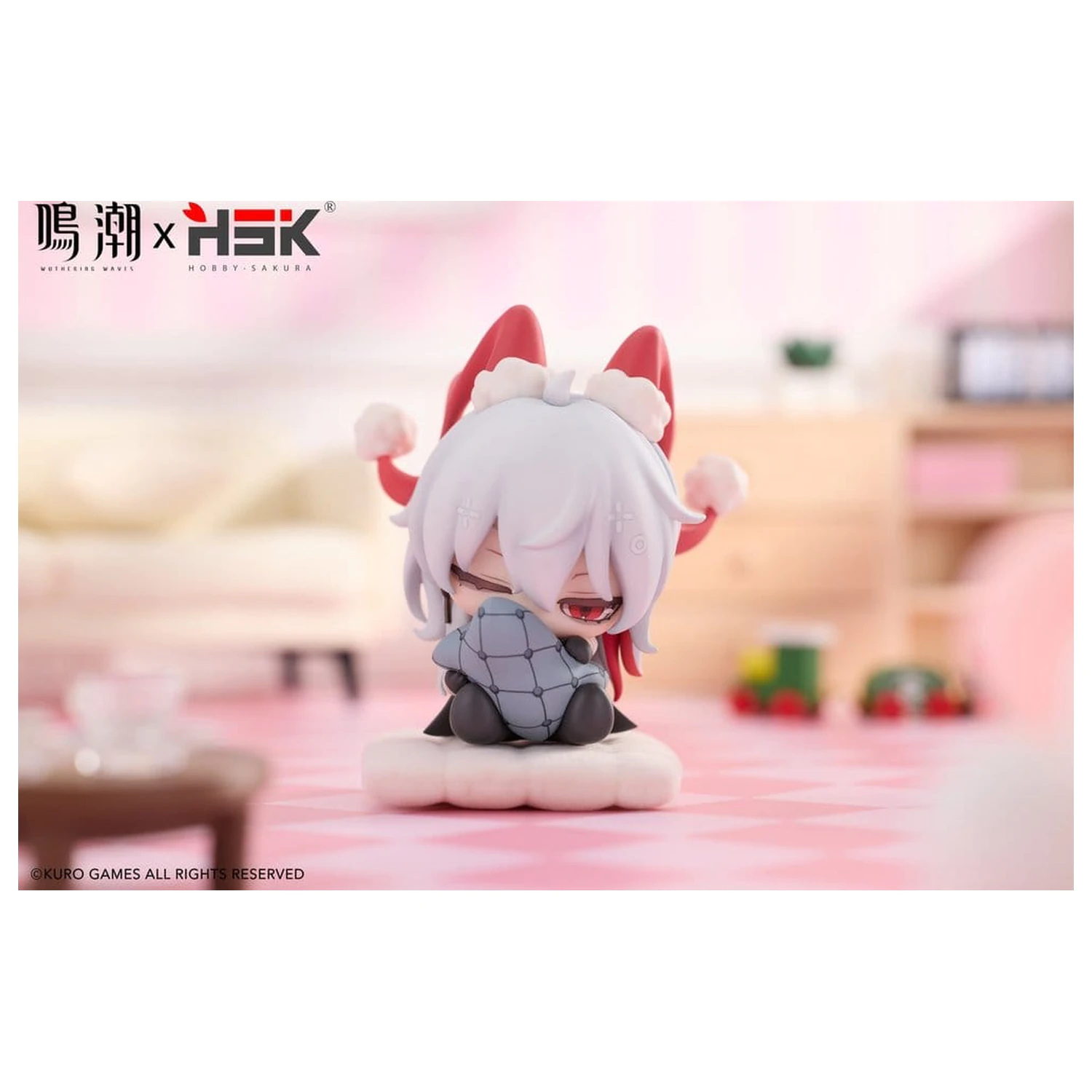 Wuthering Waves Nemunemu Series PVC figura Zani Chibi 9 cm fotografija izdelka