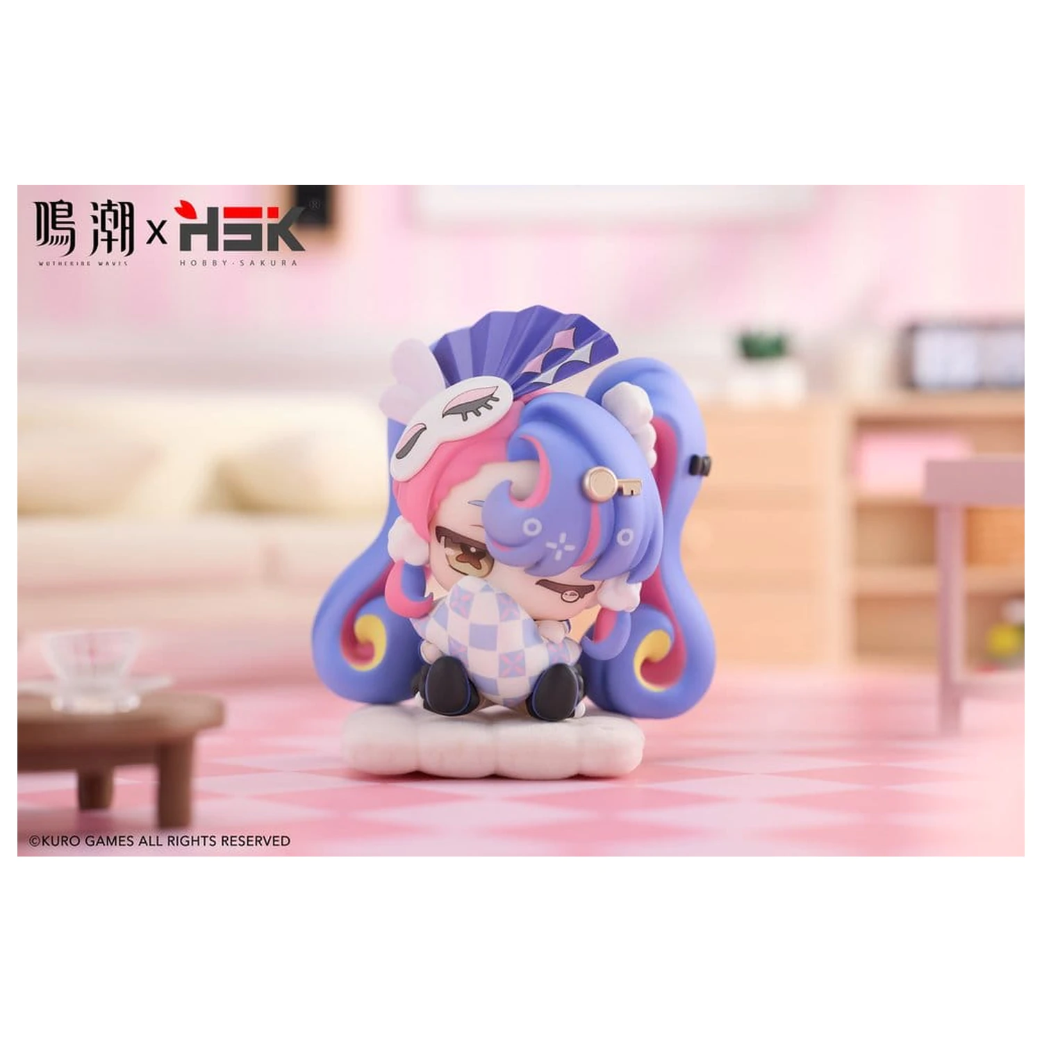 Wuthering Waves Nemunemu Series Roccia Chibi figura 9 cm fotografija izdelka