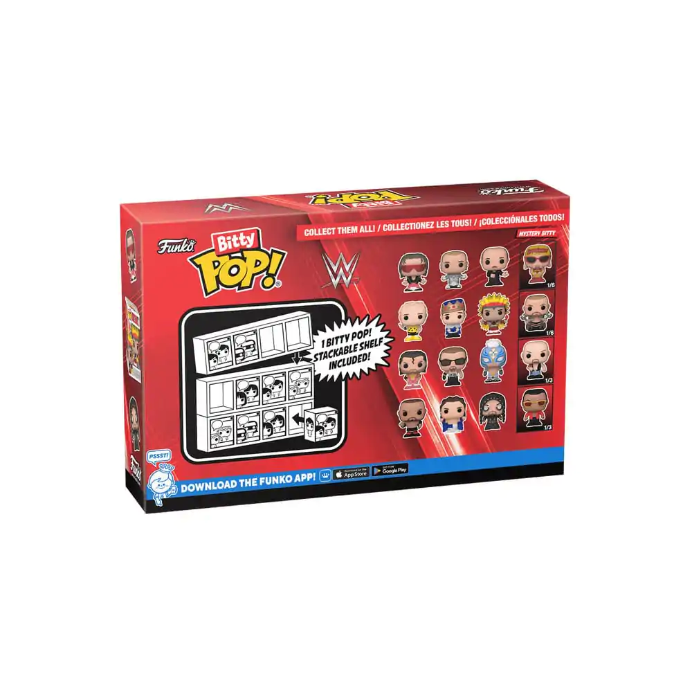 WWE Bitty Funko POP! Vinilna figura 4-pack Dusty Rhodes 2,5 cm fotografija izdelka