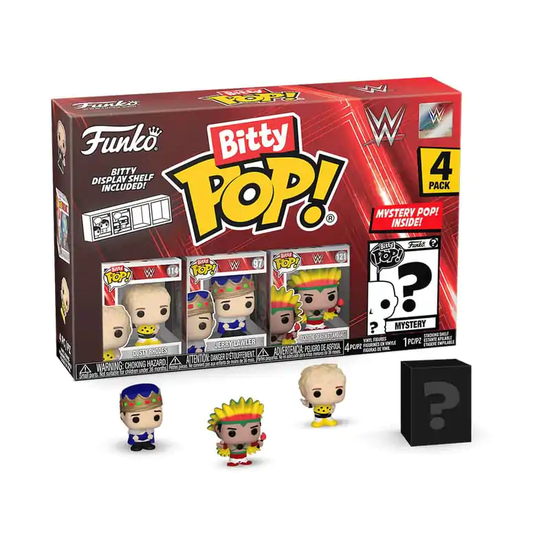 WWE Bitty Funko POP! Vinilna figura 4-pack Dusty Rhodes 2,5 cm fotografija izdelka