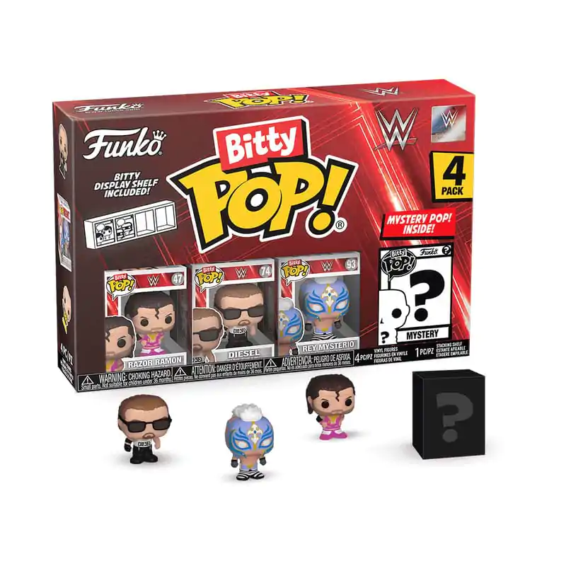 WWE Bitty Funko POP! Vinilna figura - 4-pack Razor Ramon 2,5 cm fotografija izdelka