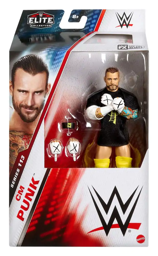 WWE Elite Collection akcijska figura CM Punk 15 cm fotografija izdelka