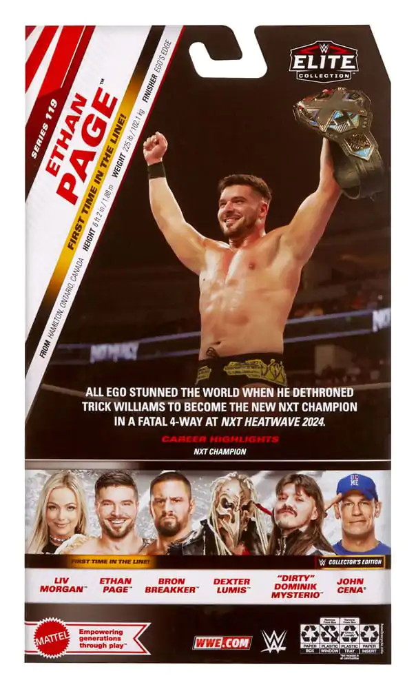 WWE Elite Collection akcijska figura Ethan Page 15 cm fotografija izdelka