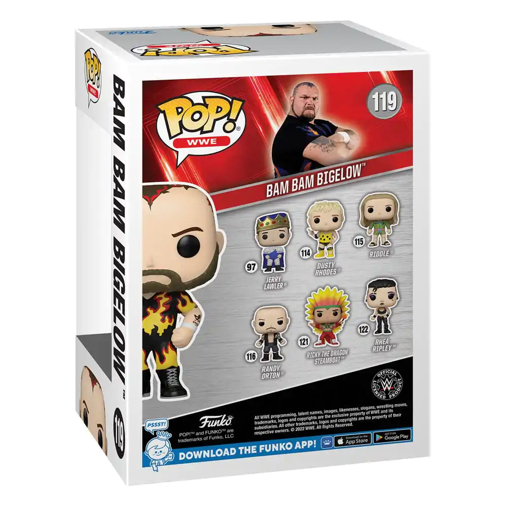 WWE POP! Vinyl Figurica Bam Bam Bigelow (GW) 9 cm fotografija izdelka