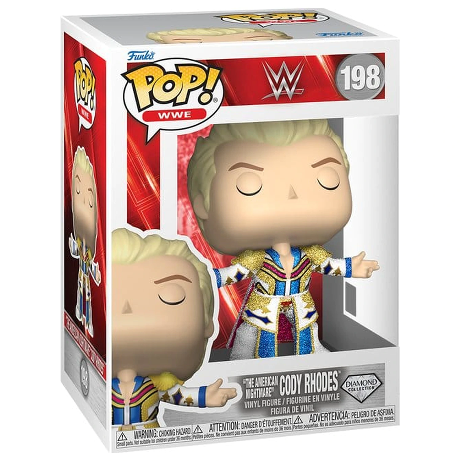 WWE Funko POP! vinilna figura Cody Rhodes 9 cm fotografija izdelka