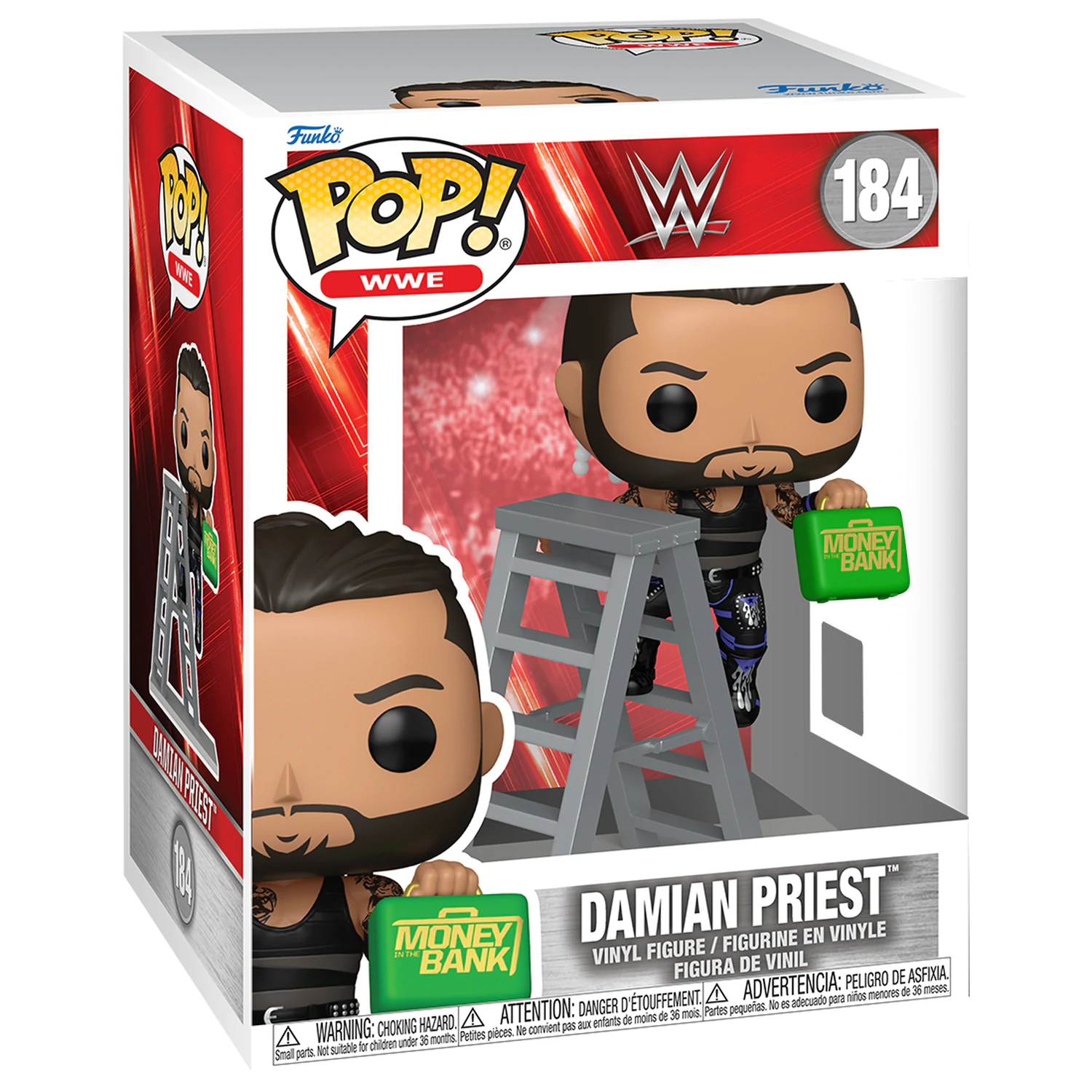 WWE Funko POP! Premium Vinilna figurica Damian Priest MITB 9 cm fotografija izdelka