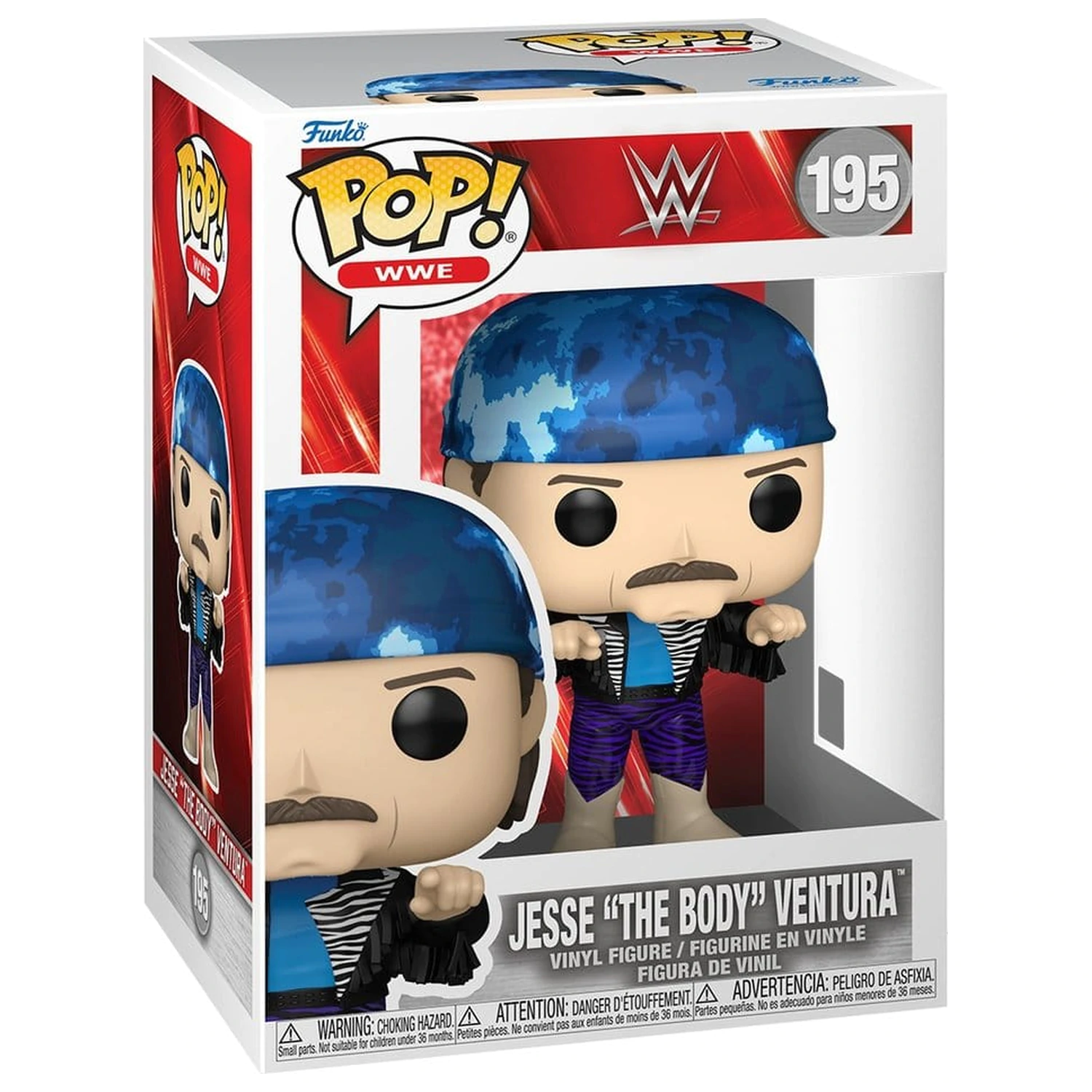 WWE Funko POP! Vinilna figura Jesse "The Body" Ventura 9 cm fotografija izdelka