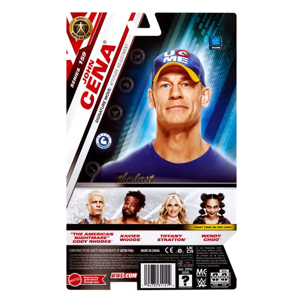 WWE Main Event Series akcijska figura John Cena 15 cm fotografija izdelka