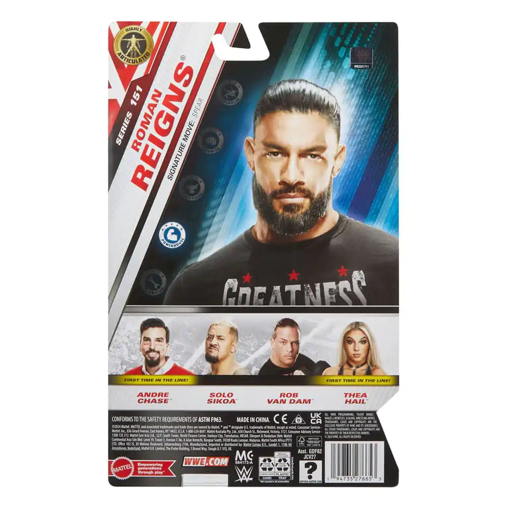 WWE Main Event Series akcijska figura Roman Reigns 15 cm fotografija izdelka