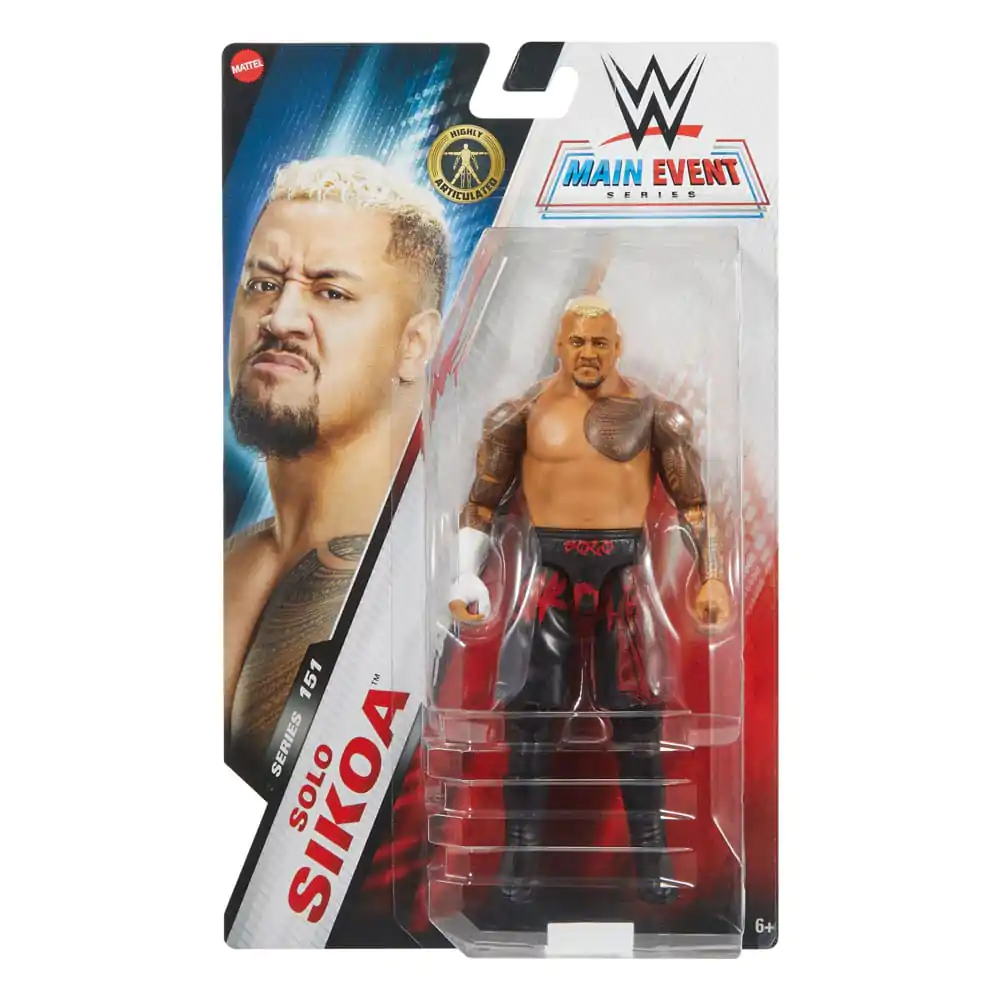 WWE Main Event Series akcijska figura Solo Sikoa 15 cm fotografija izdelka