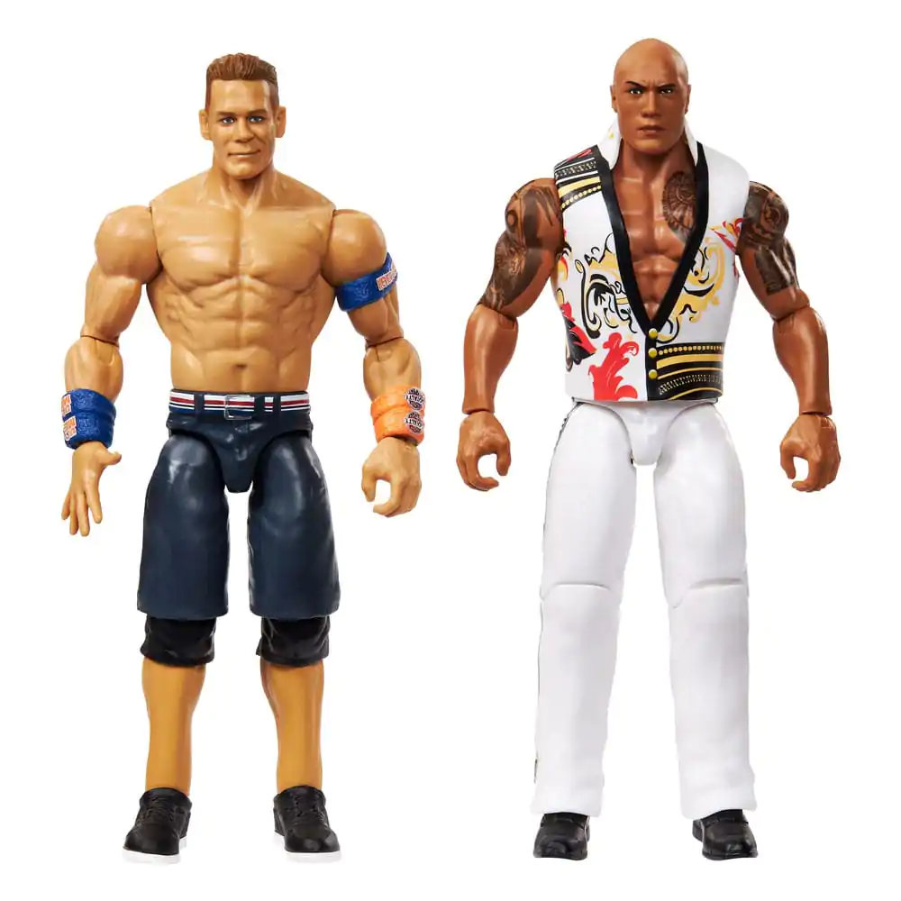 WWE Main Event Showdown akcijske figure The Rock Final Boss vs John Cena 2-pak 15 cm fotografija izdelka