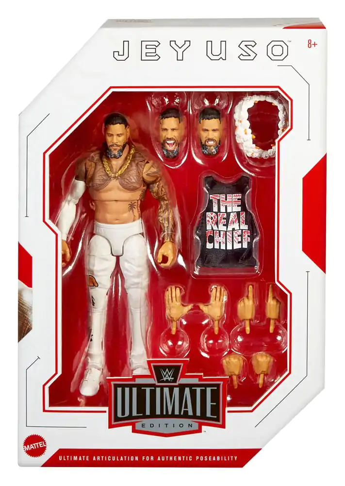 WWE Ultimate Edition akcijska figura Jey Uso 15 cm fotografija izdelka