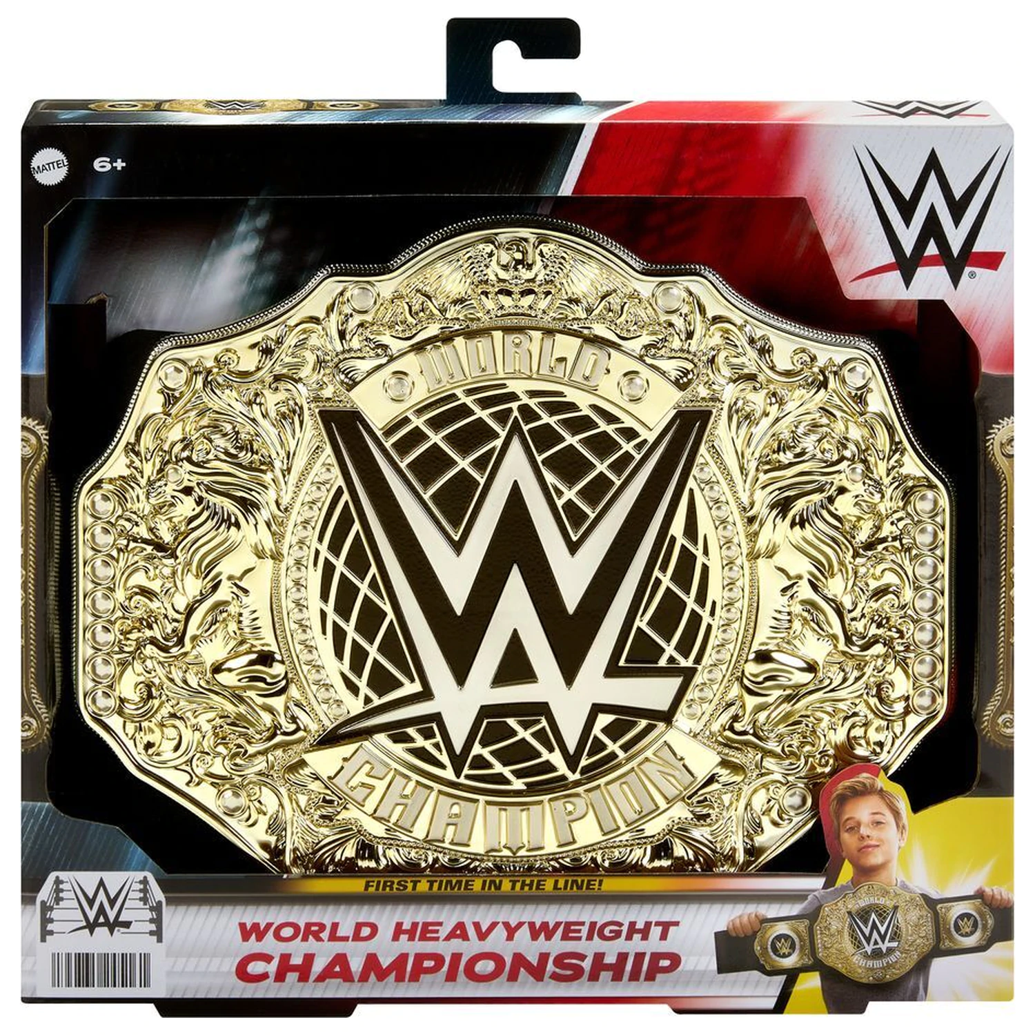 WWE World Heavyweight Title zlato fotografija izdelka