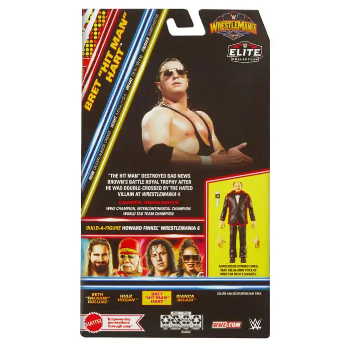 WWE WrestleMania Elite Collection akcijska figura Bret 